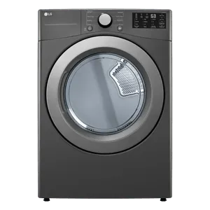 Lg - Secadora a Gas Carga Frontal DF50MV2S6W 25KG | Negro