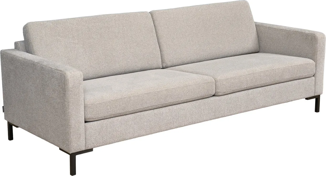 Hjellegjerde Medium 3,5 seter arm 28 + 3,5 seter duo + arm 28, stoff Maldino 1005 light brown