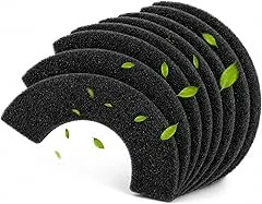 QUEARN 8 Pack 0.5 in Thickness Carbon Filt…