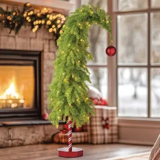 4.5' Pre-Lit Whimsical Tree with LED Lights