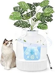 Feandrea Plant Cat Litter Box Enclosure…