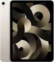 iPad Air (64GB) WiFi 5. Generation (2022) polarstern, 10,9 Zoll Display, 8 GB RAM, Apple M1, iOS, 10 Std. Akku, 12 MP Kamera