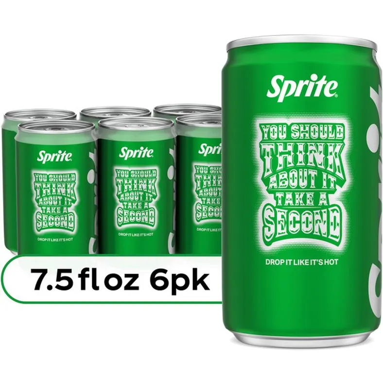 Sprite Sprite Mini Cans, 6 Pack