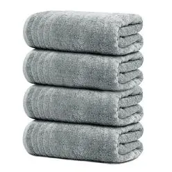 Tens Towels Large Bath Towels, 100% Cotton, 30 x 60 Inches Extra Large Bath Towels, ...