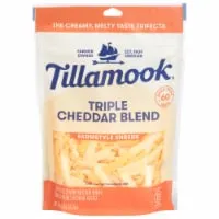 Tillamook Cut Triple Cheddar Cheese Blend Farmstyle Shreds Cheese