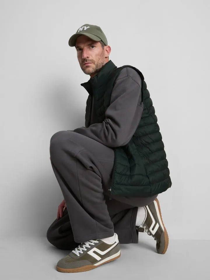 Veste sans manches rembourrée zippée