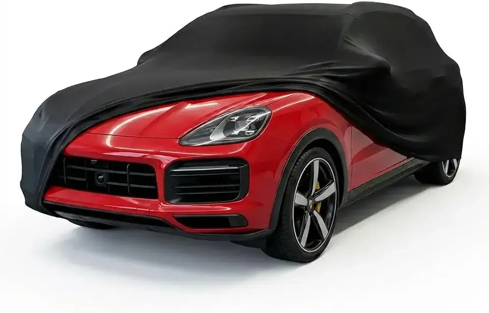 Ultra Satin Guard | Indoor Car Cover | Underground Garage Car Show Stretch Soft Paint, Dust Protection, Scratch-Resistant (Fit SUV Length 184-188 inch)