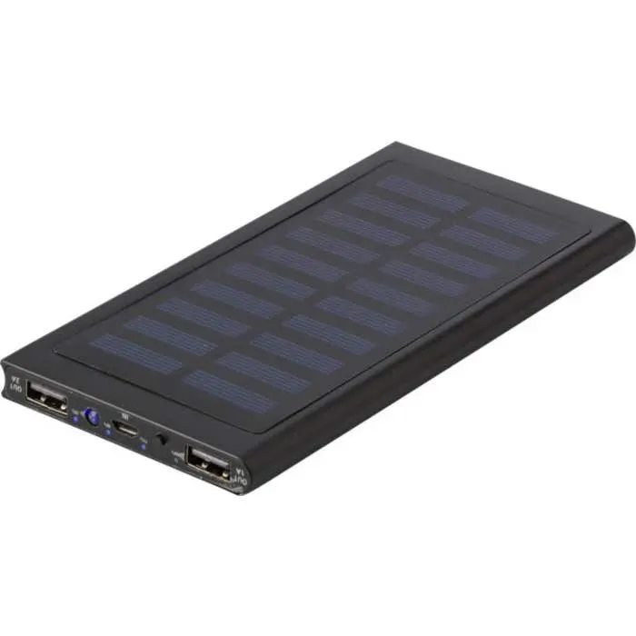 Powerbank Sonne | 8.000 mAh | Solar | LED-indicator
