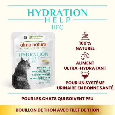 Almo Nature HFC Hydration Help 6 x 50 g pour chat