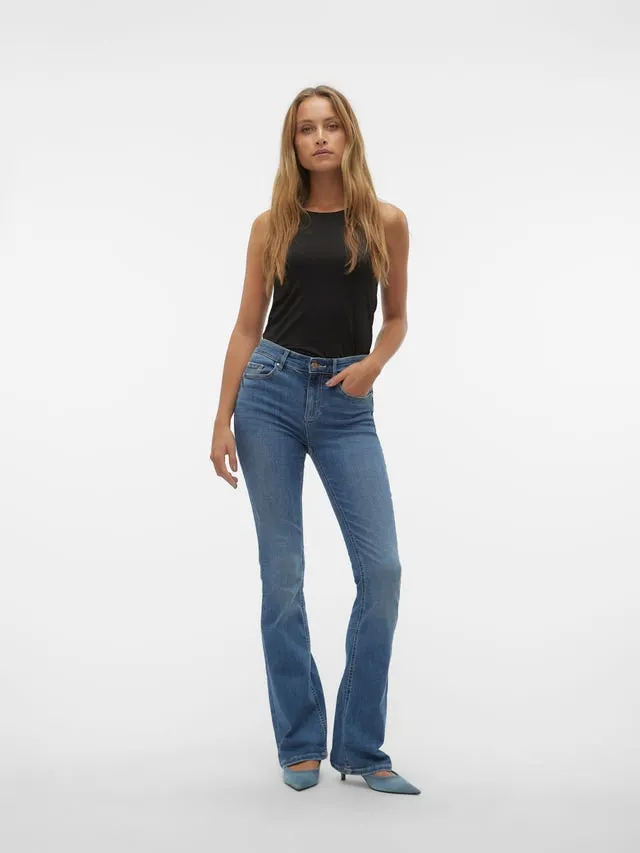 VMFLASH Middels høyt snitt Flared Fit Jeans