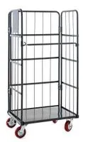 Rollbehälter mit 3 Seiten 84x 65x 170 cm 500kg