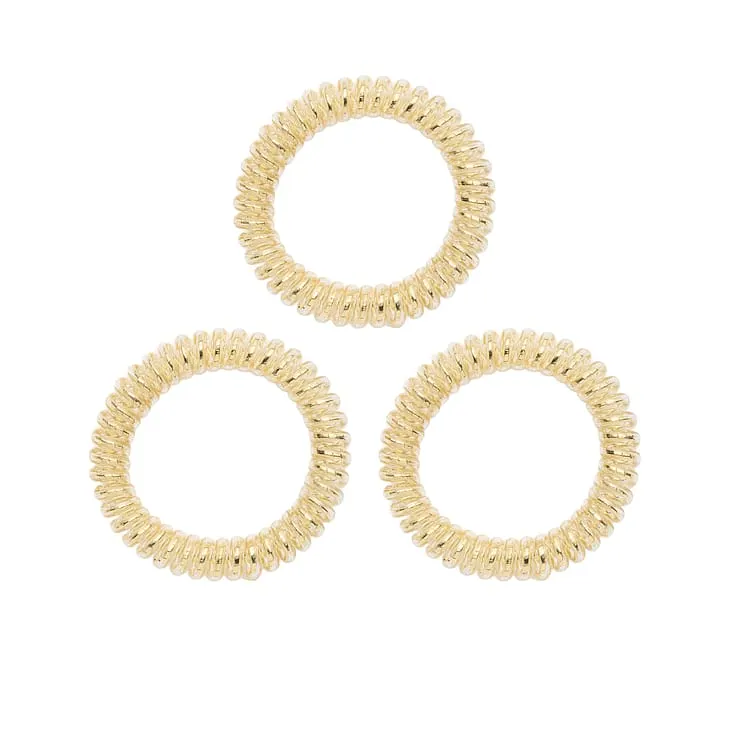 Hair Ties Spiral 3-pack