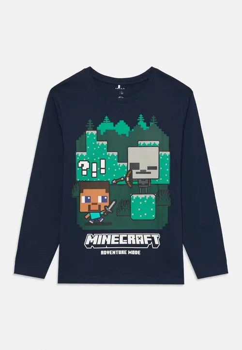 NKMAC MINECRAFT REG - Topper langermet - navy blazer
