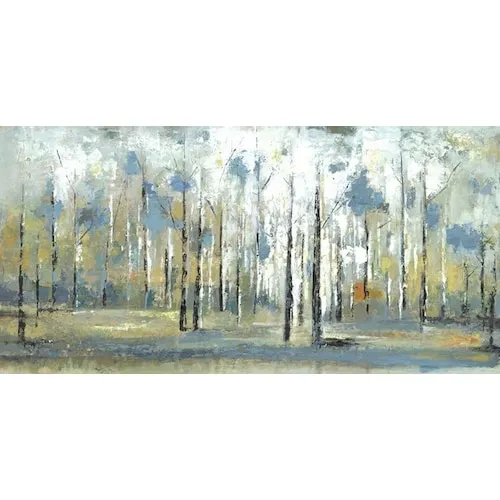 Art Maison Canada "Sky Branches" by Irina K. Painting Printed on Wrapped Canvas Wall Art (24 in. H x 48 in. W)