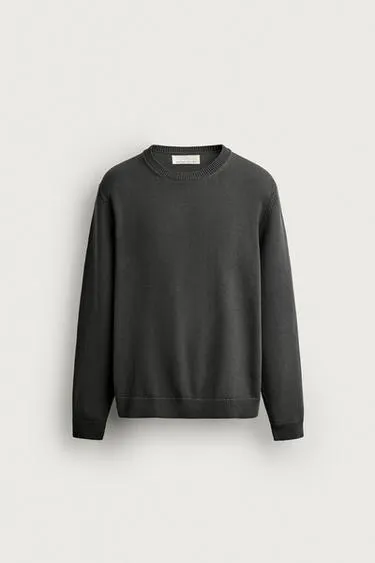 COTTON REGULAR FIT JUMPER
