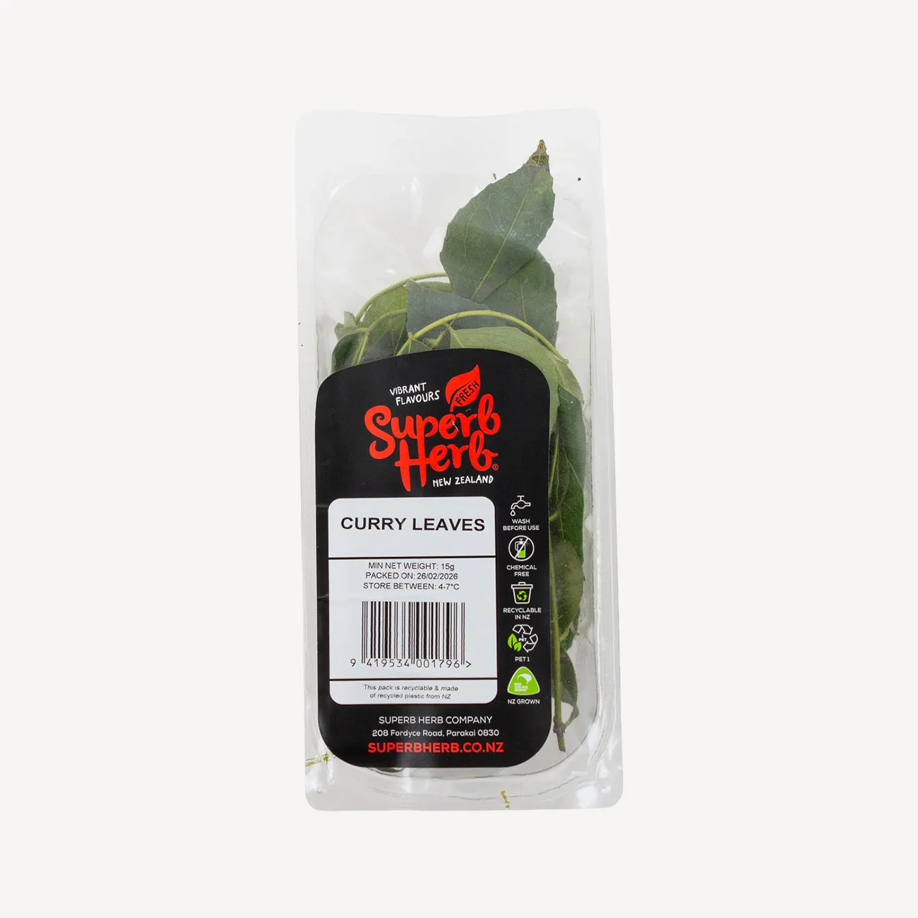 curry leaves prepack