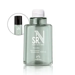 Refil Desodorante Corporal Masculino Sr. N 100 ml