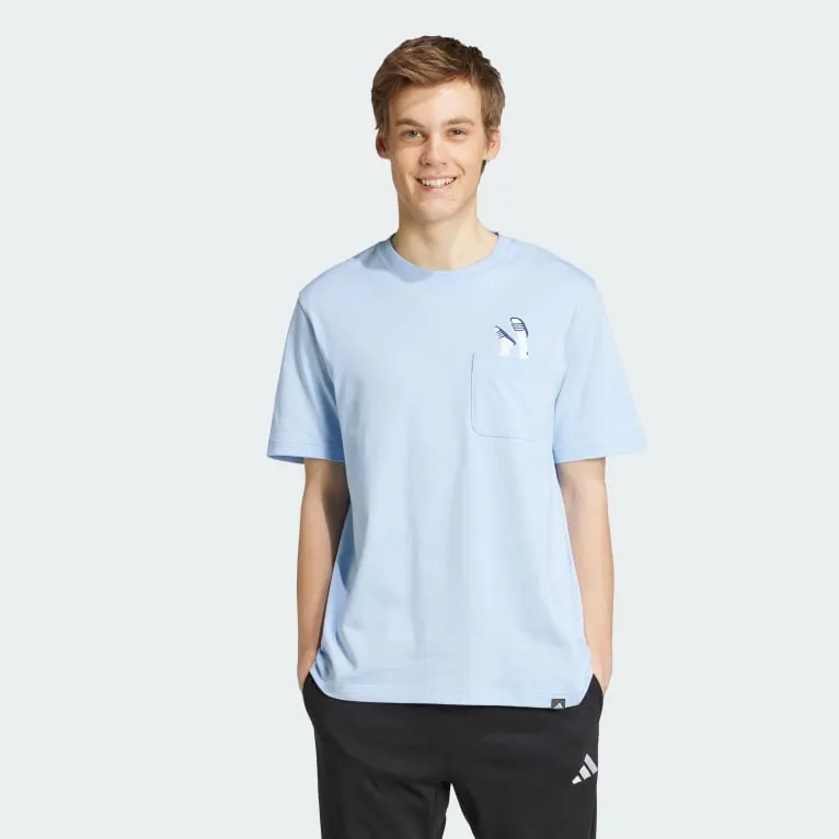 Lounge Slides Graphic Pocket T-skjorte