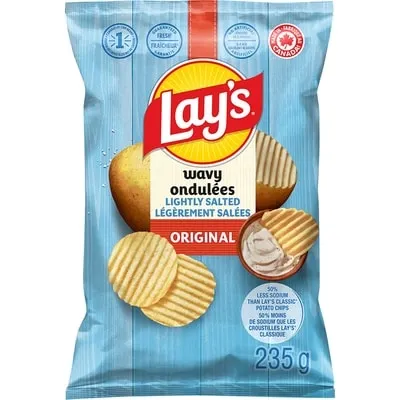Wavy Lightly Salted Potato Chips