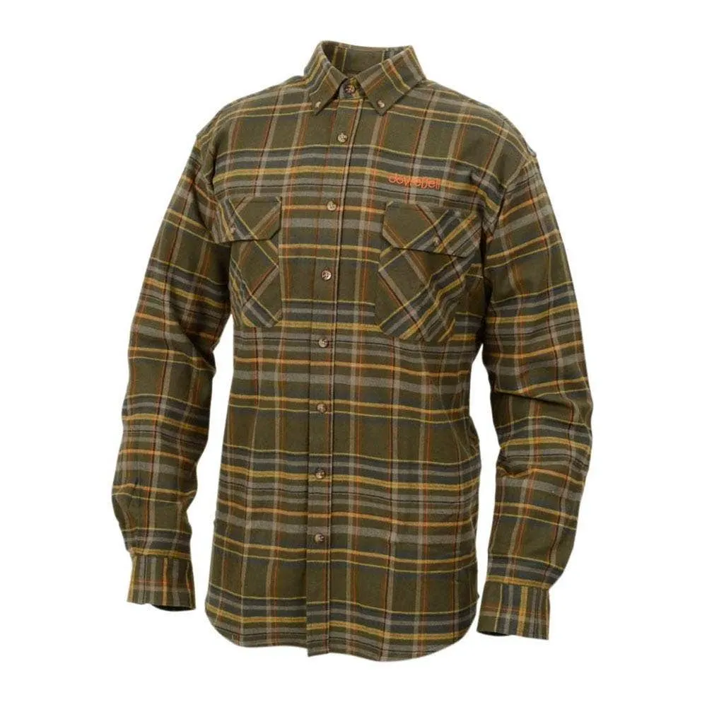 Flanellskjorte, grønn