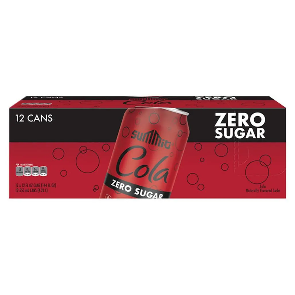 Summit Zero Sugar Cola 12pk