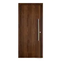 Puerta de exterior acero Innova 1900 cedro 80 x 200 x 10 cm izquierda