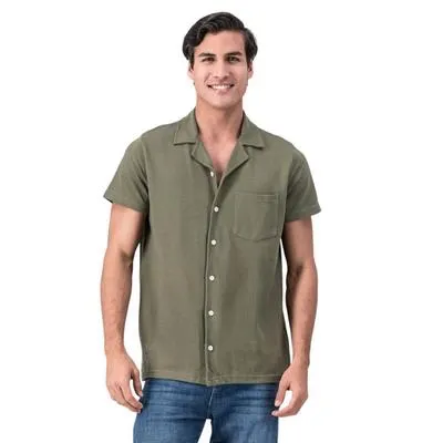 Camisa Hummo Hombre manga corta con bolsa en pecho