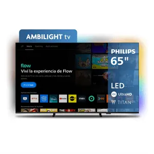 Smart TV Philips 65 Pud8100/77 4k Uhd Titan Ambilight