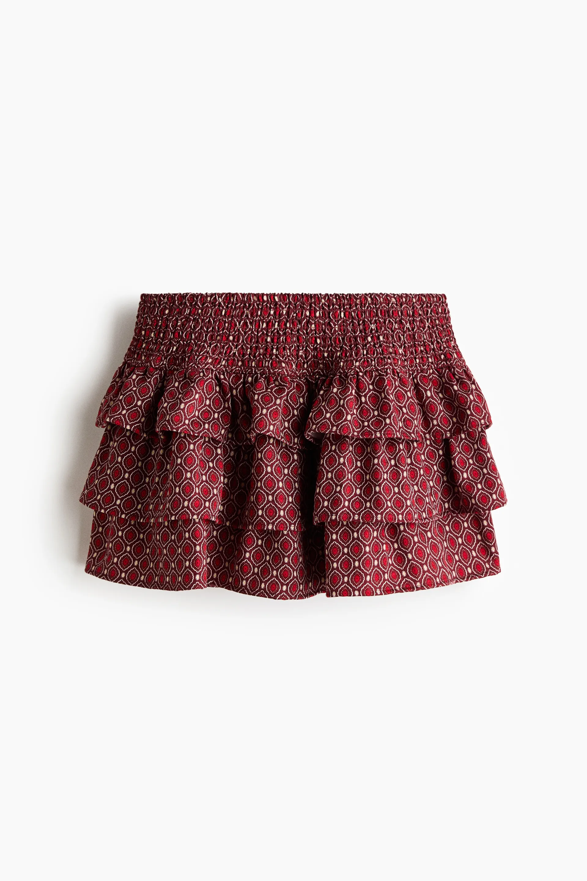 Tiered skort