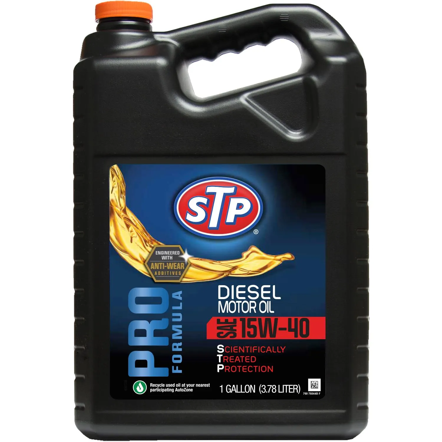 STP Pro Formula Diesel Engine Conventional 15W-40 Motor Oil 1 Gallon