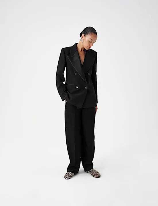 Bequeme Smoking-Hose mit geradem Bein