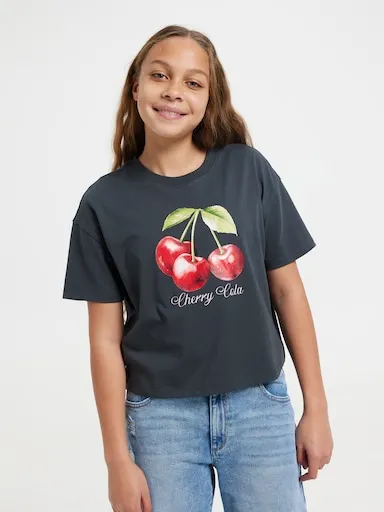 Just Jeans Girls Cherry Tee