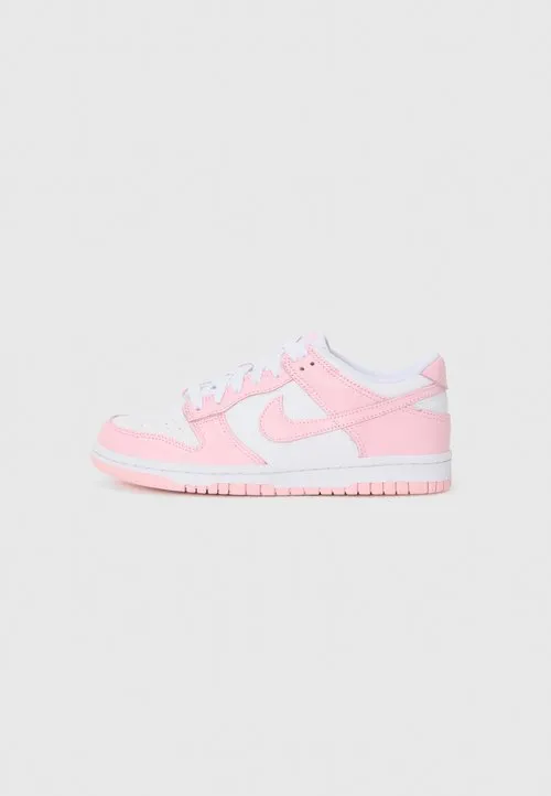 DUNK LOW UNISEX - Joggesko - white/med soft pink