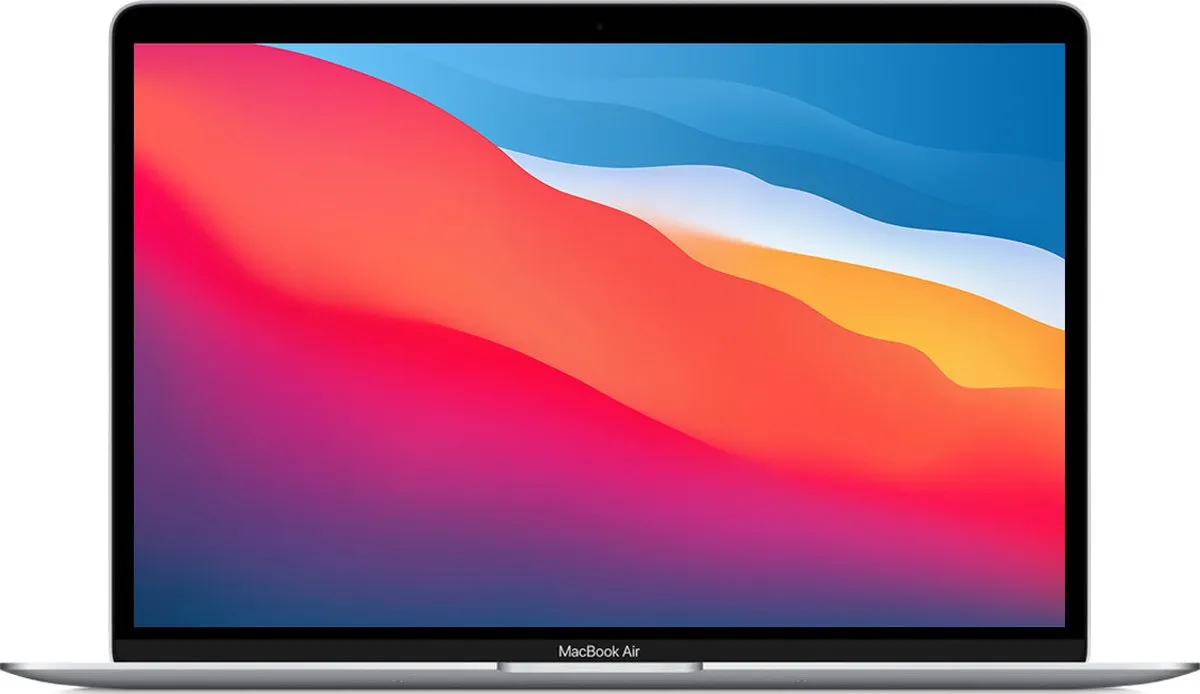 Apple MacBook Air (2020) MGN93N/A - 13.3 inch - Apple M1 - 256 GB - Zilver - QWERTY