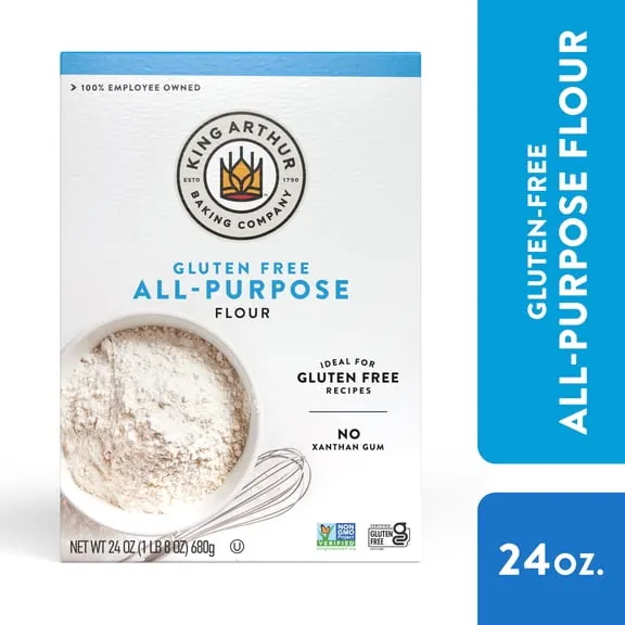 King Arthur Baking Company Non-GMO Project Verified, Certified Gluten-Free All-Purpose Flour, 24 oz Box