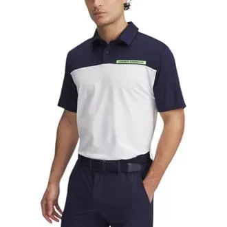 Polo UA Tee To Green Color Block pour homme