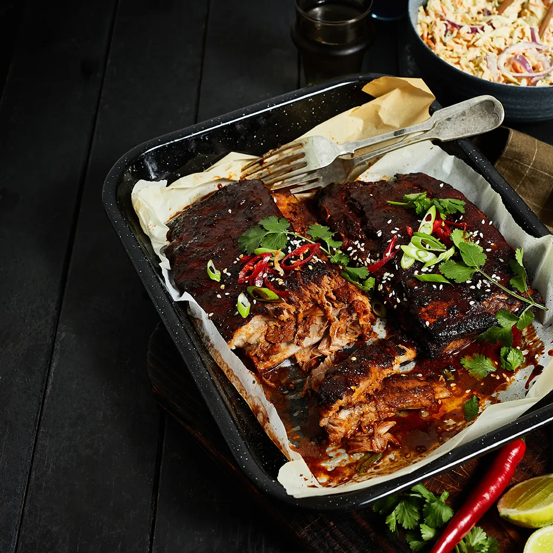 farro kitchen sous vide sticky korean pork ribs 1100g