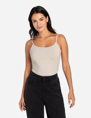 Top - Tinta unita - beige