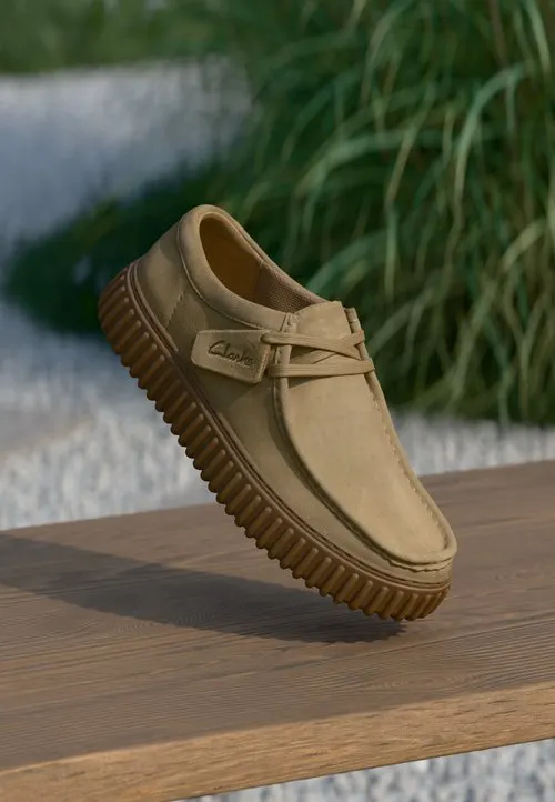 TORHILL LO - Casual snøresko - dark sand