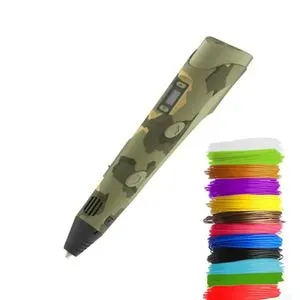Lapiz Militar Para Dibujar 3D Con Filamento de Regalo