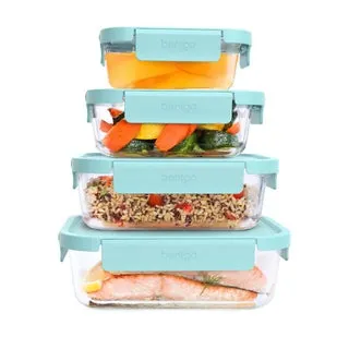 Bentgo 8-piece Glass Food Storage Set