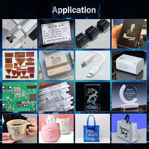 JPT UV Laser Engraving Machine 355nm 5W 10W 15W 20W Water Cooling System for Glass Wood Acrylic Leather PVC Metal Marking