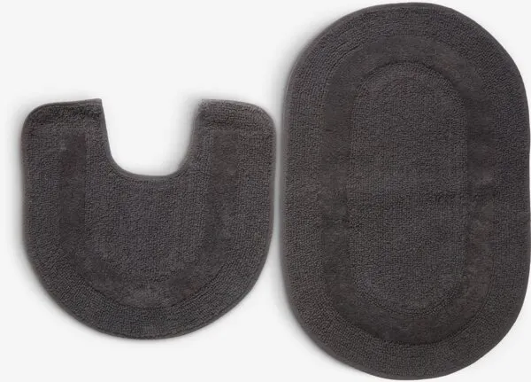 Badmatset LERDALA 2st/set antraciet