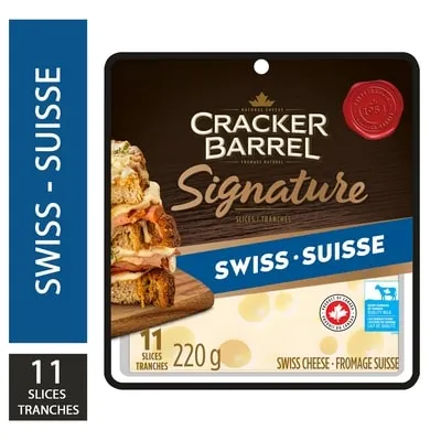 Signature Swiss Cheese Slices