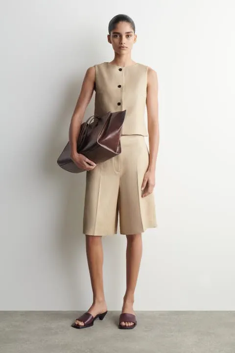 COS Longline Tailored Shorts