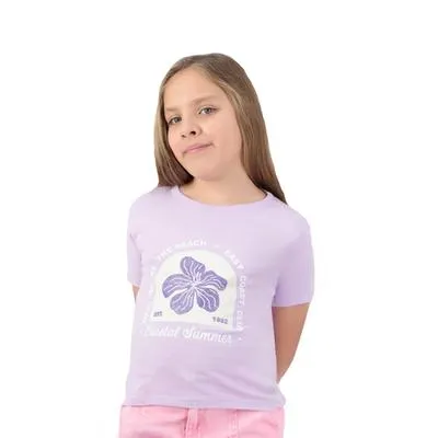 Playera Fantastic Niña Diseño Liso Estampado Frontal