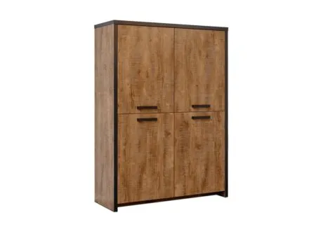 Barkast Esther 116cm - decor - industrial oak