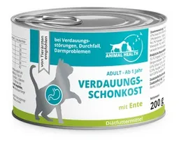 ANIMAL HEALTH Verdauungsschonkost mit Ente für Katzen 6 x 200 g