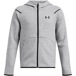 Under Armour Boys' UA Unstoppable Full-Zip Fleece Hoodie