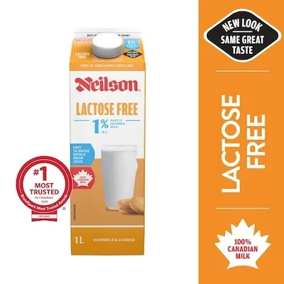 1% Lactose Free Milk